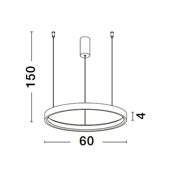 Lampa wisząca ZACAPU 60cm LE42791 Luces Exclusivas - zdjęcie dodatkowe 5