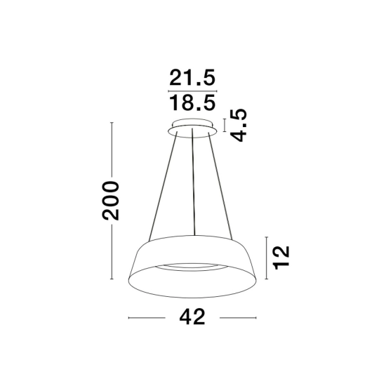 Lampa wisząca CANCUN 42cm LE42802 Luces Exclusivas - zdjęcie dodatkowe 2
