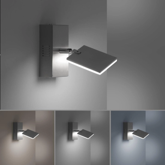 Kinkiet Pure Mira Aluminium 9353-95 Paul Neuhaus - zdjęcie dodatkowe 3