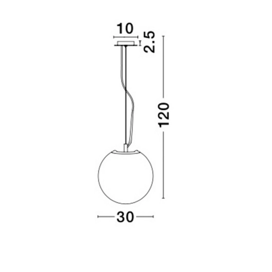 Lampa wisząca FLANDES LE42364 Luces Exclusivas - zdjęcie dodatkowe 3
