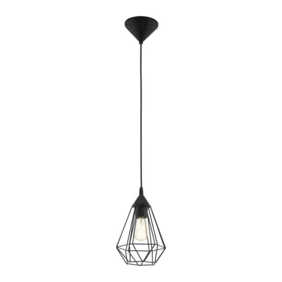 Lampa wisząca czarna Tarbes 94187 - zdjęcie dodatkowe 1