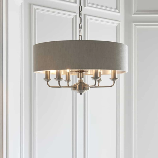kinkiecik.pl Lampa wisząca HIGHCLERE 6LT PENDANT 94357 ENDON