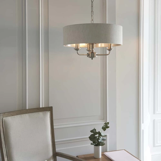 kinkiecik.pl Lampa wisząca HIGHCLERE 3LT PENDANT 94361 ENDON