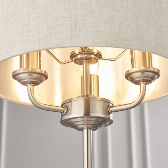 kinkiecik.pl Lampa stołowa HIGHCLERE 3LT TABLE 94369 ENDON