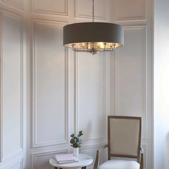 kinkiecik.pl Lampa wisząca HIGHCLERE 6LT PENDANT 94373 ENDON