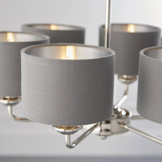 kinkiecik.pl Lampa wisząca HIGHCLERE 6LT PENDANT 94381 ENDON