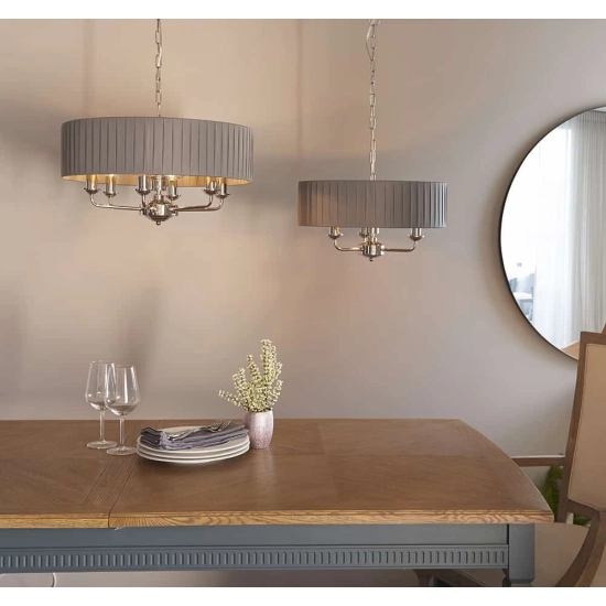 kinkiecik.pl Lampa wisząca HIGHCLERE 6LT PENDANT 94397 ENDON