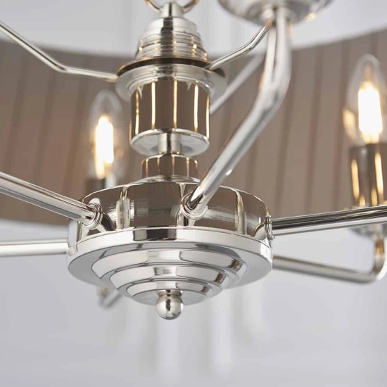 kinkiecik.pl Lampa wisząca HIGHCLERE 6LT PENDANT 94397 ENDON