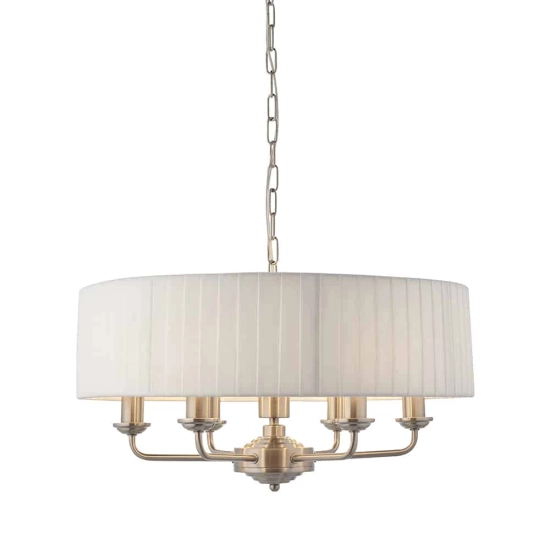 kinkiecik.pl Lampa wisząca HIGHCLERE 6LT PENDANT 94399 ENDON