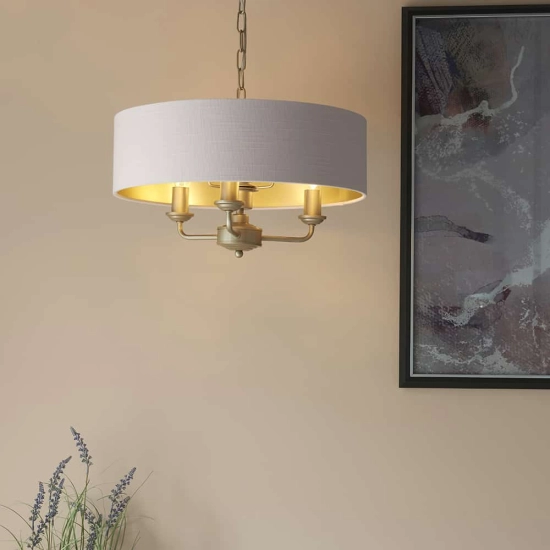 kinkiecik.pl Lampa wisząca HIGHCLERE 3LT PENDANT 94410 ENDON