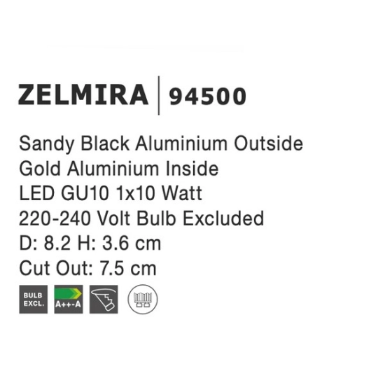 Oprawa podtynkowa CANTAURA LE61418 Luces Exclusivas - zdjęcie dodatkowe 3