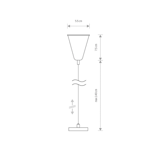 Element wymagany do podwieszenia szyn PROFILE SUSPENSION KIT BLACK 9460 Nowodvorski - zdjęcie dodatkowe 1