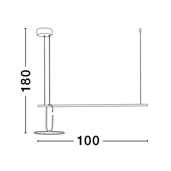 Lampa wisząca ACACHI LE44523