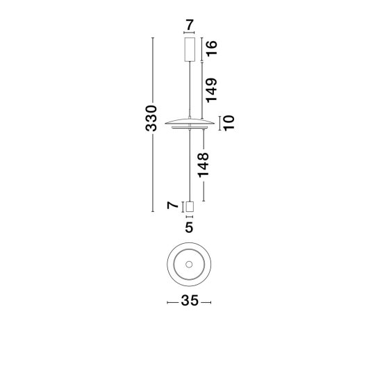 Lampa wisząca VITICHI LE44735 Luces Exclusivas - zdjęcie dodatkowe 2