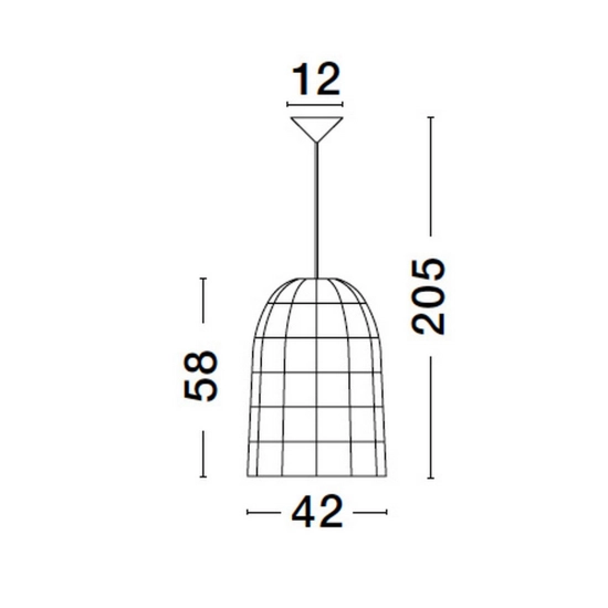 Lampa wisząca PARANA LE42952 Luces Exclusivas - zdjęcie dodatkowe 7