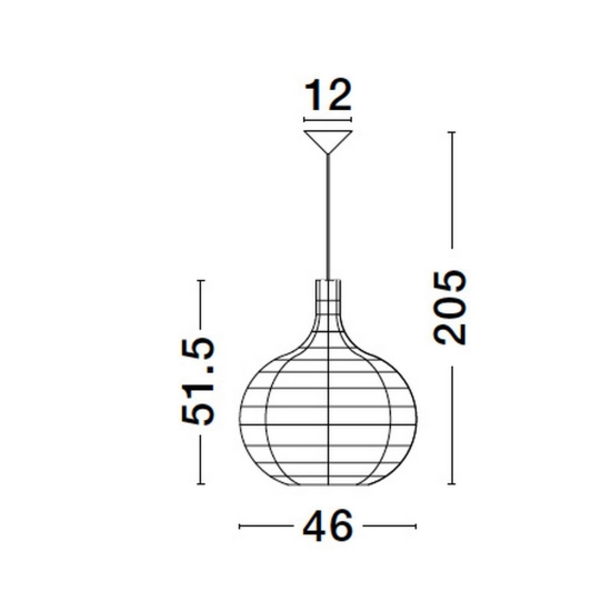 Lampa wisząca PARANA LE42951 Luces Exclusivas - zdjęcie dodatkowe 8