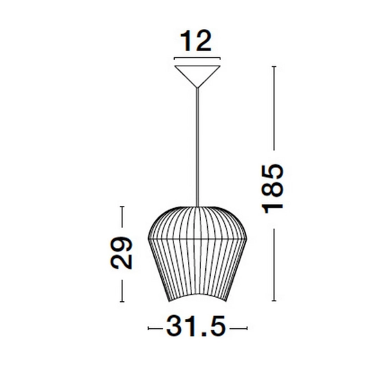 Lampa wisząca GUAYMAS LE42929 Luces Exclusivas - zdjęcie dodatkowe 7