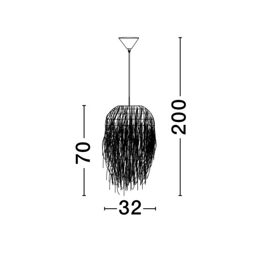 Lampa wisząca JACINTO LE44522 Luces Exclusivas - zdjęcie dodatkowe 4