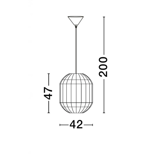 Lampa wisząca GUARDIA LE44578 Luces Exclusivas - zdjęcie dodatkowe 6