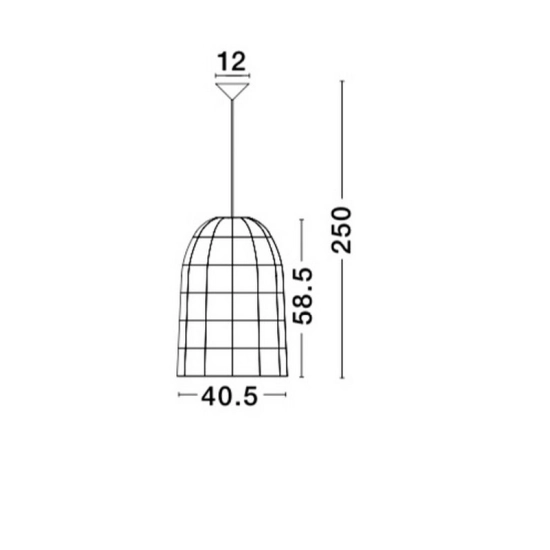 Lampa wisząca PALMAR LE42122 Luces Exclusivas - zdjęcie dodatkowe 1