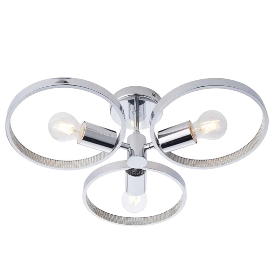 kinkiecik.pl Plafon MEROLA 3LT SEMI FLUSH 96001 ENDON