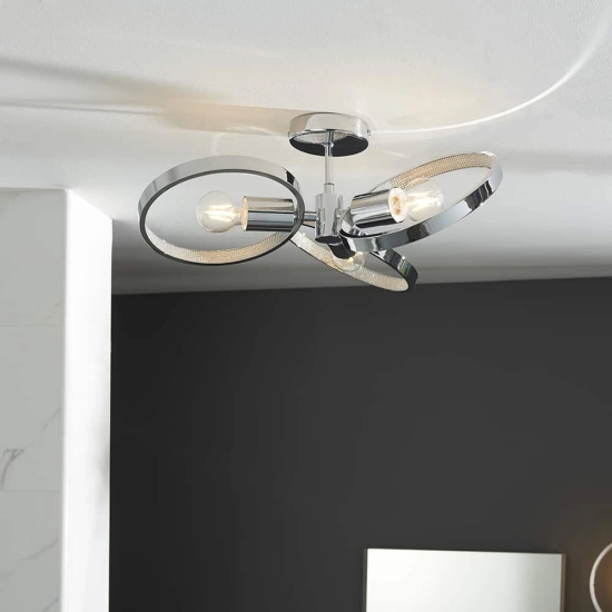kinkiecik.pl Plafon MEROLA 3LT SEMI FLUSH 96001 ENDON
