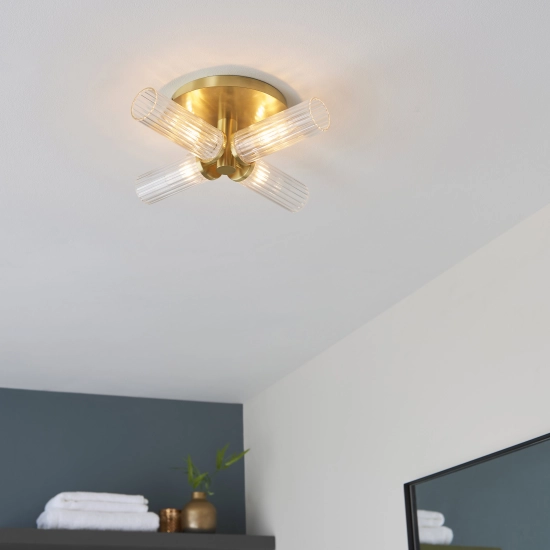 Plafon Talo 4lt Semi Flush 96160 ENDON