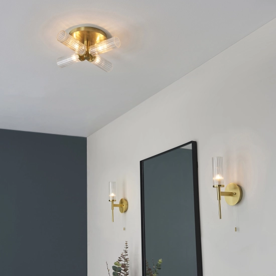 Plafon Talo 4lt Semi Flush 96160 ENDON