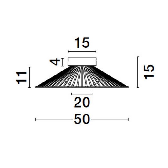 Plafon PENA LE44250 Luces Exclusivas - zdjęcie dodatkowe 2