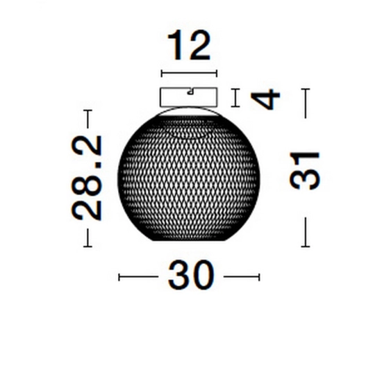 Plafon RITA LE44256 Luces Exclusivas - zdjęcie dodatkowe 2