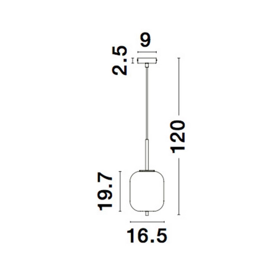Lampa wisząca MARC LE42722 Luces Exclusivas - zdjęcie dodatkowe 5