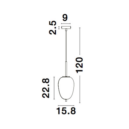Lampa wisząca MARC LE42723 Luces Exclusivas - zdjęcie dodatkowe 6