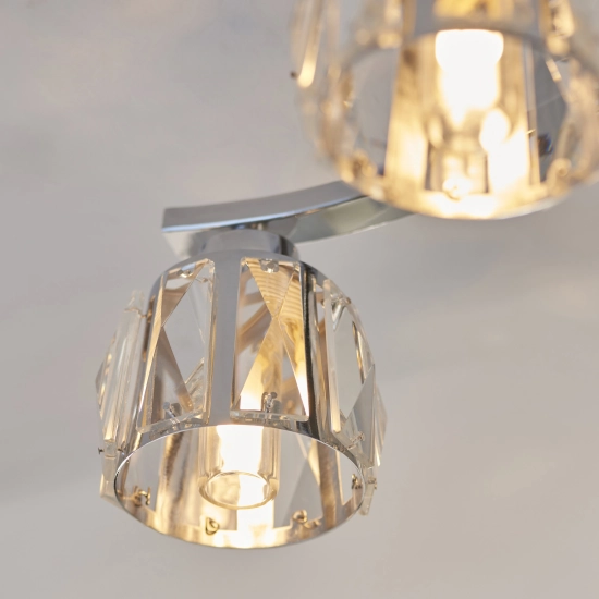 Plafon Ria 5lt semi flush 96454 ENDON