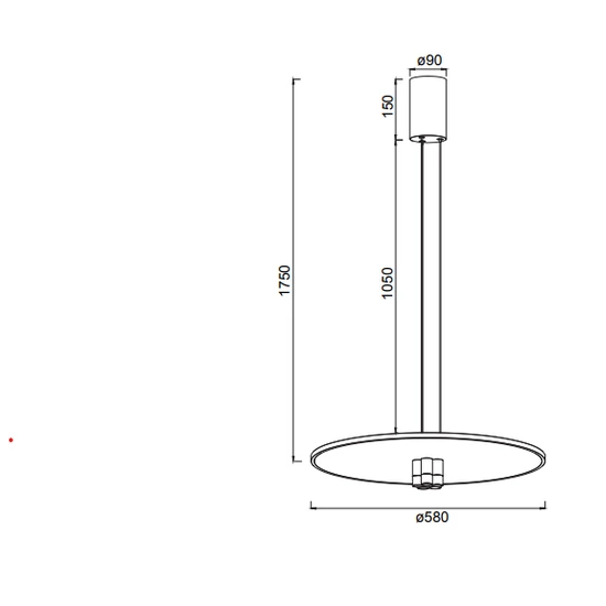 Lampa wisząca Mantra Nomada 8982MA - zdjęcie dodatkowe 1