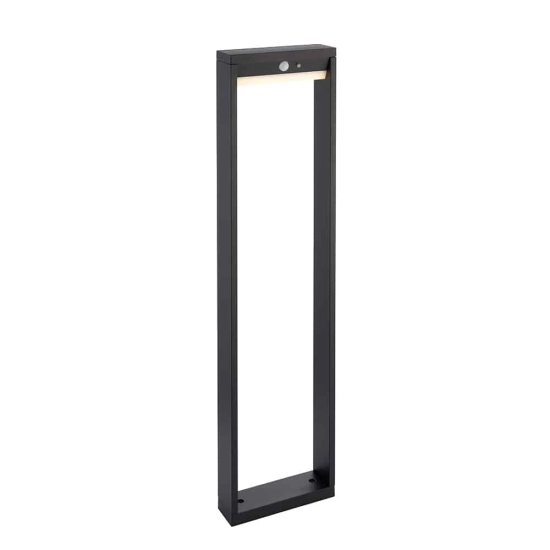 Kinkiecik.pl Lampa solarna stojąca DANNAH BOLLARD PHOTOCELL & PIR 96936 ENDON