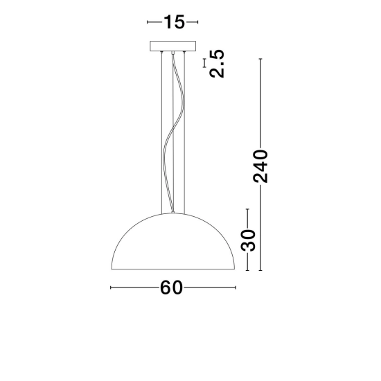 Lampa wisząca JULIACA LE44858 Luces Exclusivas - zdjęcie dodatkowe 2