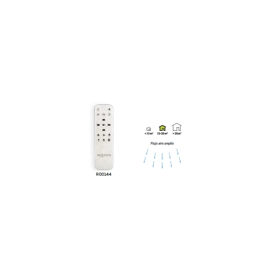 Wentylator sufitowy LED Mantra Siberia 8759MA - zdjęcie dodatkowe 3