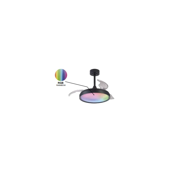 Wentylator sufitowy LED Mantra Siberia mini 8761MA - zdjęcie produktu