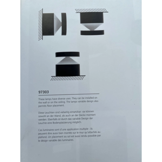 Kinkiet, plafon, lampa stojąca MELZO 97303 IP44 EGLO