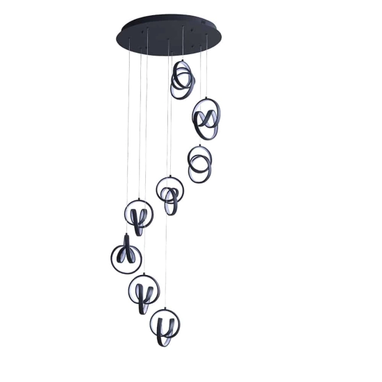 kinkiecik.pl Lampa wisząca COSMA 8LT PENDANT 97625 ENDON