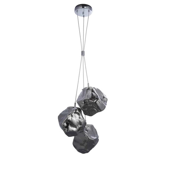 kinkiecik.pl Lampa wisząca ROCK 3LT PENDANT 97657 ENDON