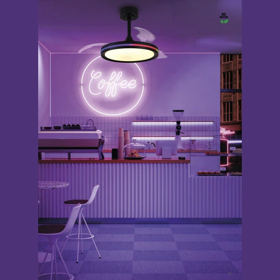 Wentylator sufitowy LED Mantra North 8729MA - zdjęcie dodatkowe 2