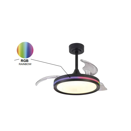 Wentylator sufitowy LED Mantra North 8730MA - zdjęcie produktu