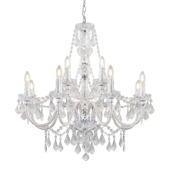 kinkiecik.pl Lampa wisząca Clarence 12LT Pendant 308-8+4CL ENDON