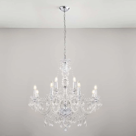 kinkiecik.pl Lampa wisząca Clarence 12LT Pendant 308-8+4CL ENDON