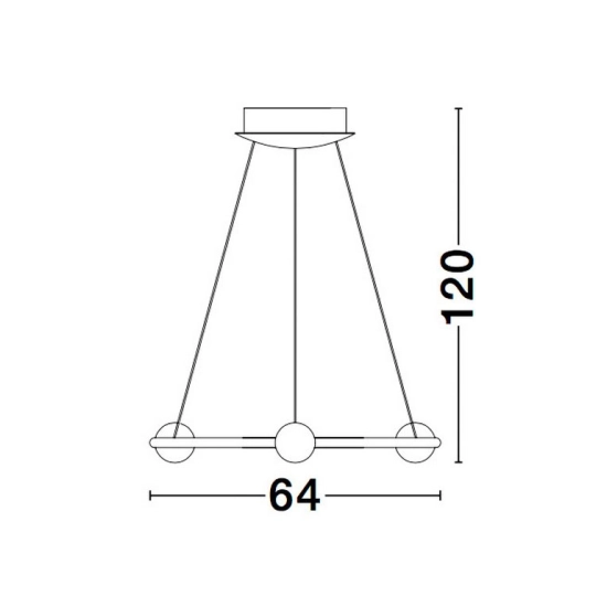 Lampa wisząca FRIA LE41396 Luces Exclusivas - zdjęcie dodatkowe 6