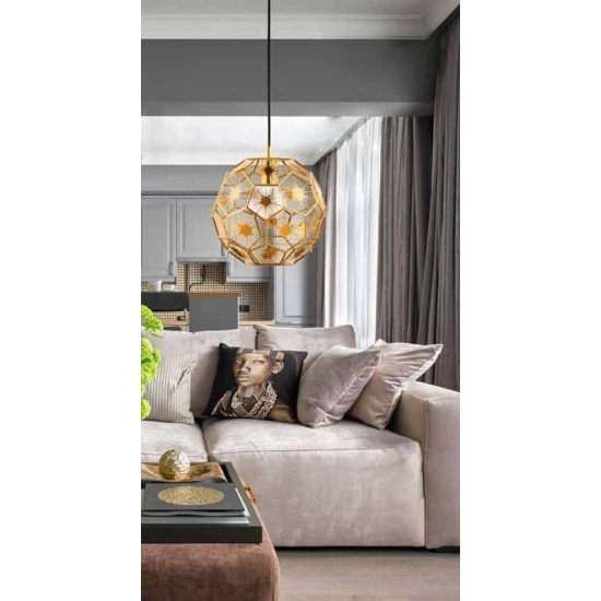 SKOURA Lampa wisząca 39754 30cm EGLO - zdjęcie produktu