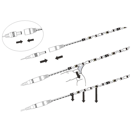 FLEXIBLE STRIPE taśma świetlna /Pasek LED 98572 EGLO