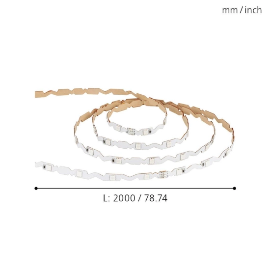 FLEXIBLE STRIPE taśma świetlna /Pasek LED 98573 EGLO