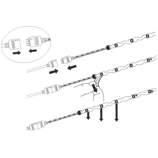 FLEXIBLE STRIPE taśma świetlna /Pasek LED 98573 EGLO
